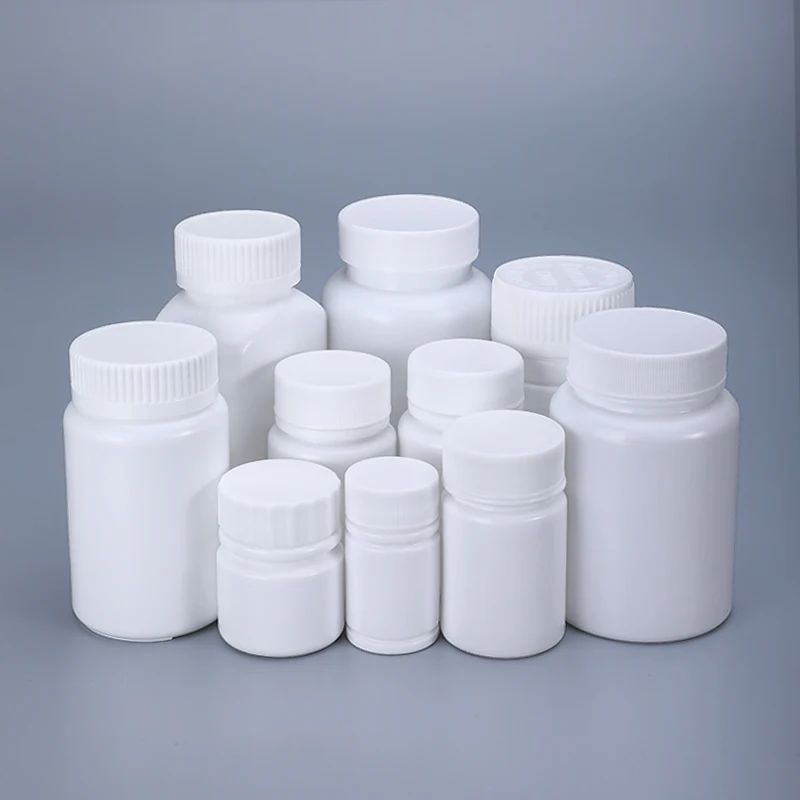 30pcs 200ml Clear Hdpe/pe Plastic Pill Bottles Empty Capsule