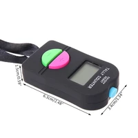 Compteur comptage manuel numérique, Clicker manuel électronique, compteur portatif salle sport Golf 6