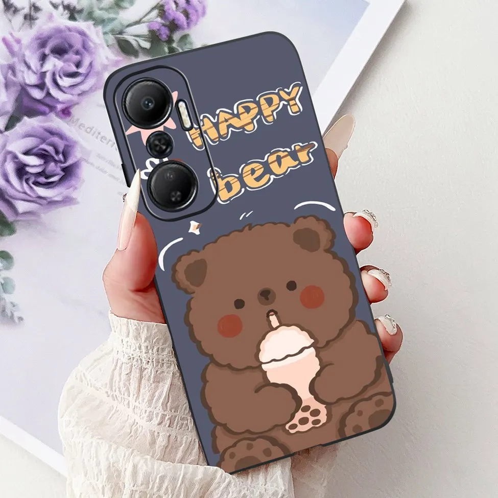 Cute Cartoon Funny Luxury Shockproof Silicon Phone Case - Stylish Back Cover