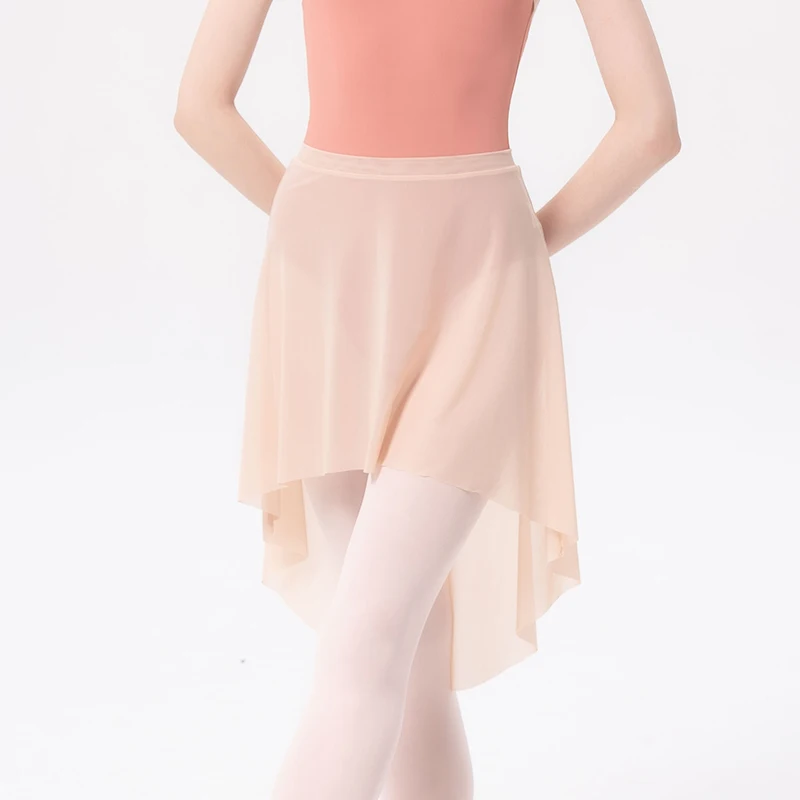 Ballerina Ballet Dress Women Leotard Net Skirt Lace Side Split Practice Skirt 8172 ballet skirts ballet leotard tutu skirt dance leotard ballet dress