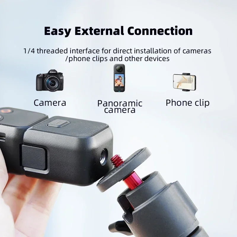 Versatile Selfie Stick Tripod with Extended Bracket Mount
