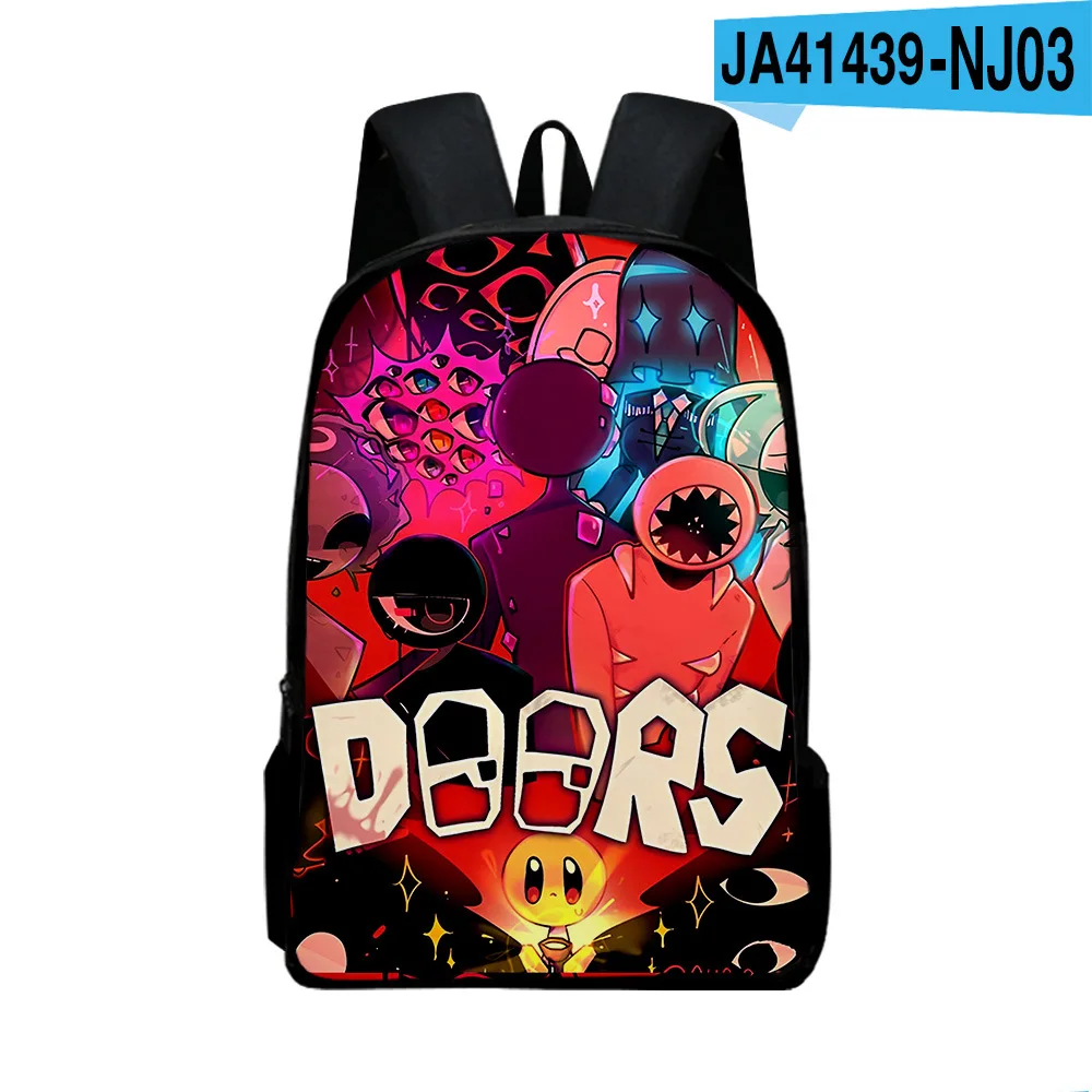 Doors Roblox Figure Escape From The Door Schoolbag Primary and