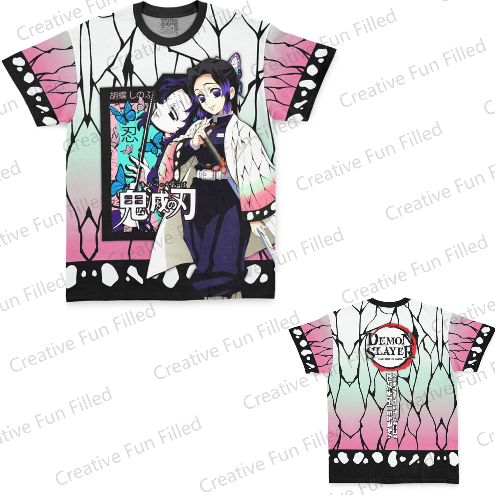 2024 New Arriavl Summer Kamado Tanjiro Haori Demon Slayer Streetwear T-Shirt Fans Kit Special Baseball Edition Jersey Oversized 5