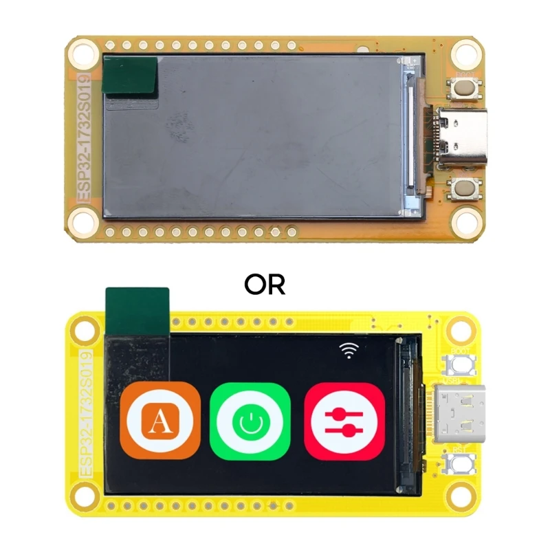 

ESP32-1732S019 Материнская плата ESP32 LVGL Макетная плата 1,9-дюймовый TFT-экран