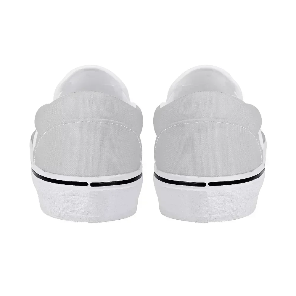 Custom Shoes New Slip On Shoes Fashion Comfortable Graphic Sneakers Simple High Quality Solid Color Casual Flat Dropshipping DIY