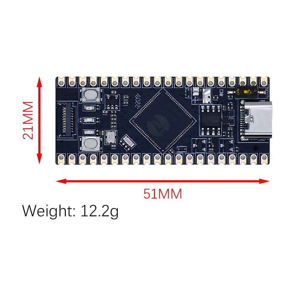 Фото Плата разработки Air105 640kb RAM + 4 МБ Falsh 204 МГц MCU с камерой 30 Вт, совместима с STM32 для Arduino №2