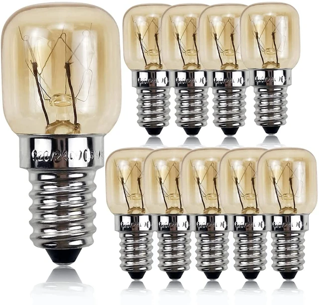 Petites ampoules à vis Edison In347 pour lampes de roche de sel de  l'Himalaya, veilleuse, T22, E12, E14, B15, 120V, 230V, 15W, 20W, 25W,  paquet de 6 - AliExpress