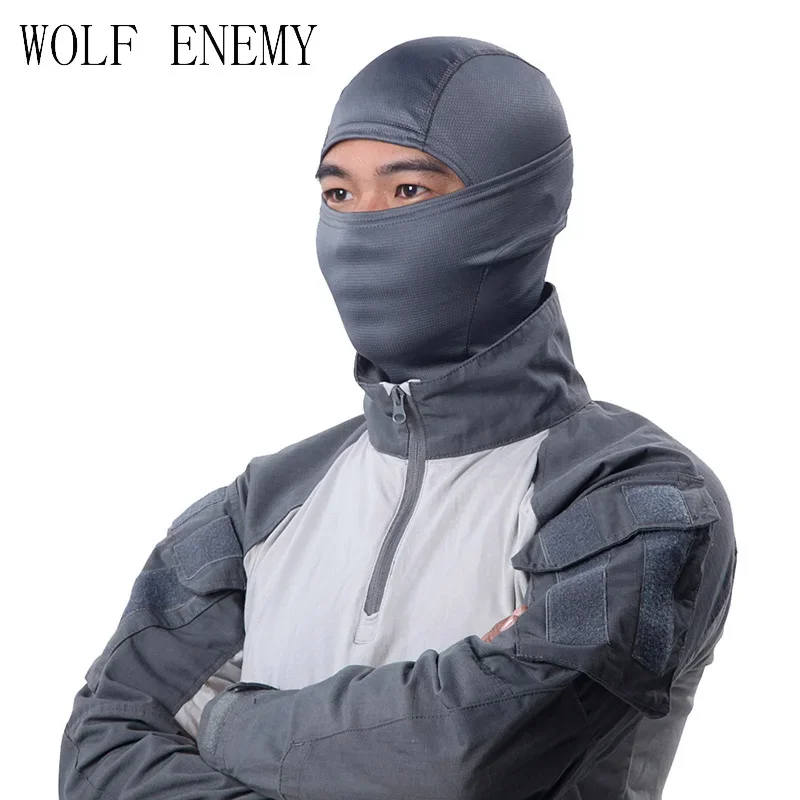 Hot Multicam Tropic Quick-dry Nijia Balaclava/ MTP Full Face Soft Skullies & Beanies Hunting Caps