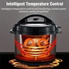 Multifunction Electric Pressure Cookers Soup Porridge Rice Heating Meal Heater Kitchen  Intelligent Pressure Cooker for Home 5L 3