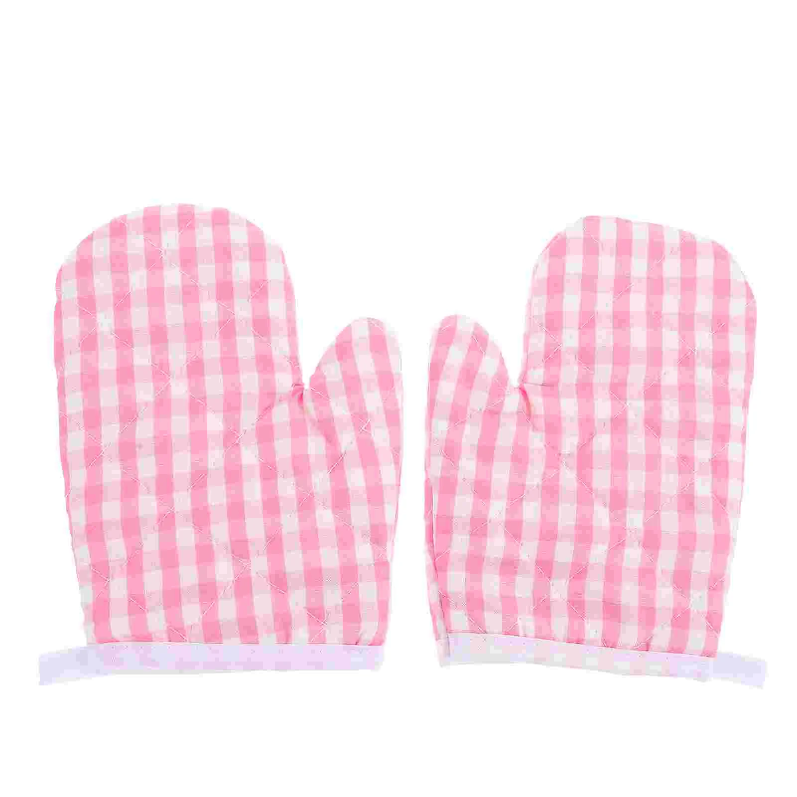 

Gloves Kids Kids Toddler Children's Mini Toys Kids Kitchen Microwave Baking Cooking Heat Mittens Children Resistantglove