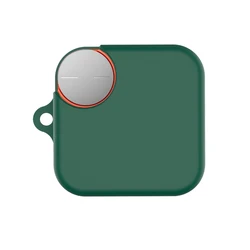 Silicone Earphone Case - Soft Shell Protector Cover for With Hook (Green)