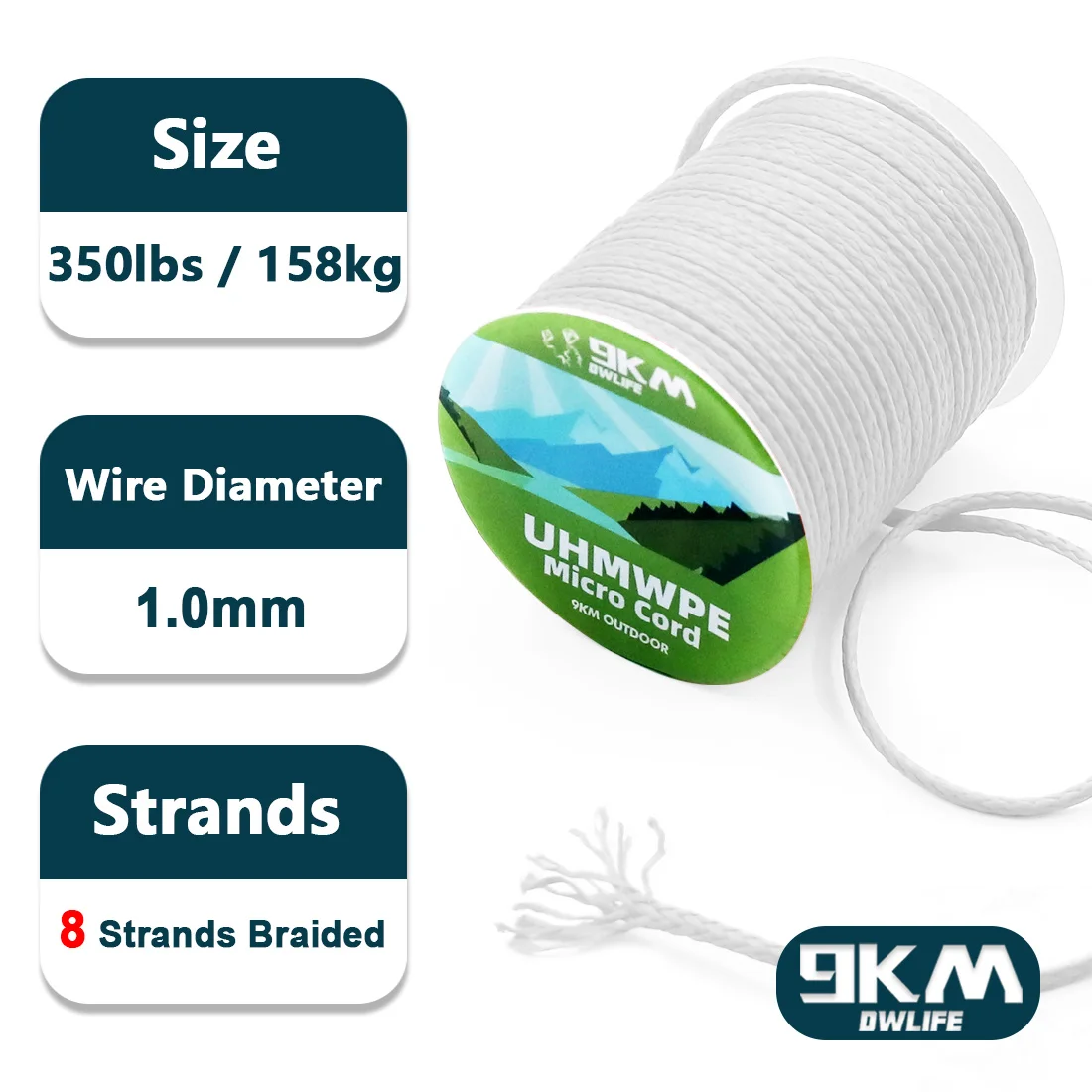 White 350lbs 1mm