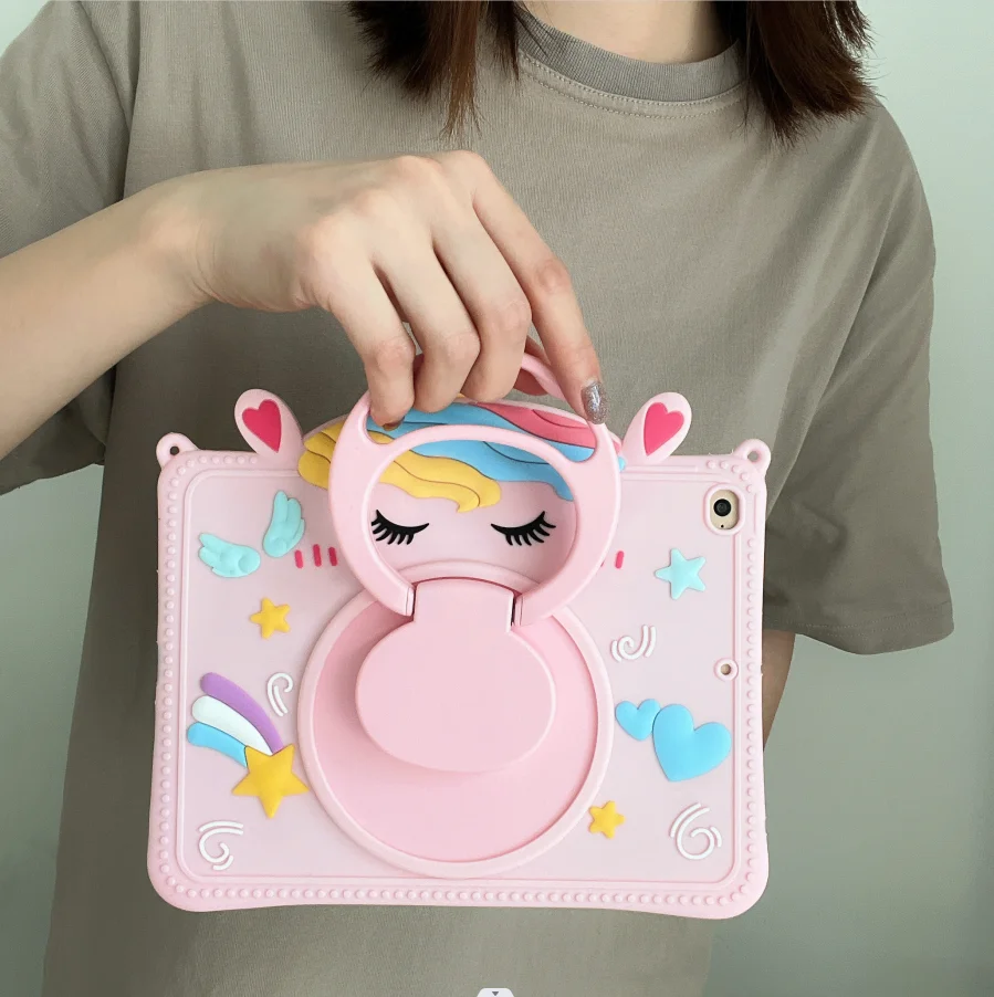 Suporte da Tabuleta do Silicone da Criança para Samsung Galaxy Tab a8 10 X200 X205 P610 P615 T510 T515 a 101 T500 T505 T220 T225 T290 T295 Case do - Imagem 2