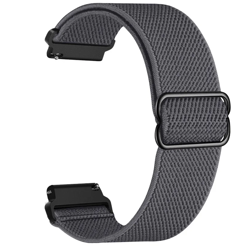 Versatile Nylon Strap for Smartwatches (20/22mm) – Durable and Stylish Wristband Bracelet