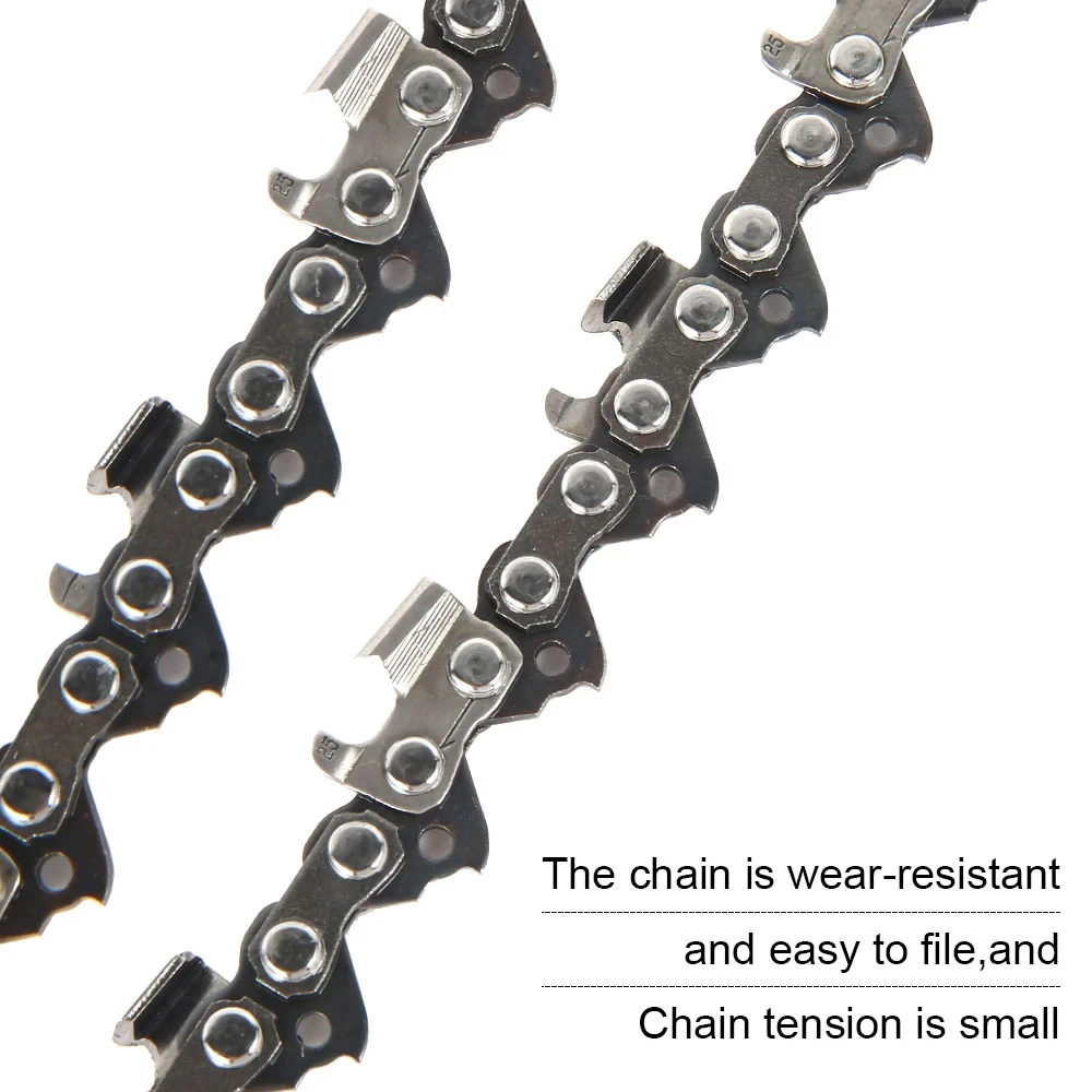 20 Inch Chainsaw Chain 76 Knots Alloy Steel Replacement Chain Sharp Heavy Duty Lumber Cutting Attachment 5