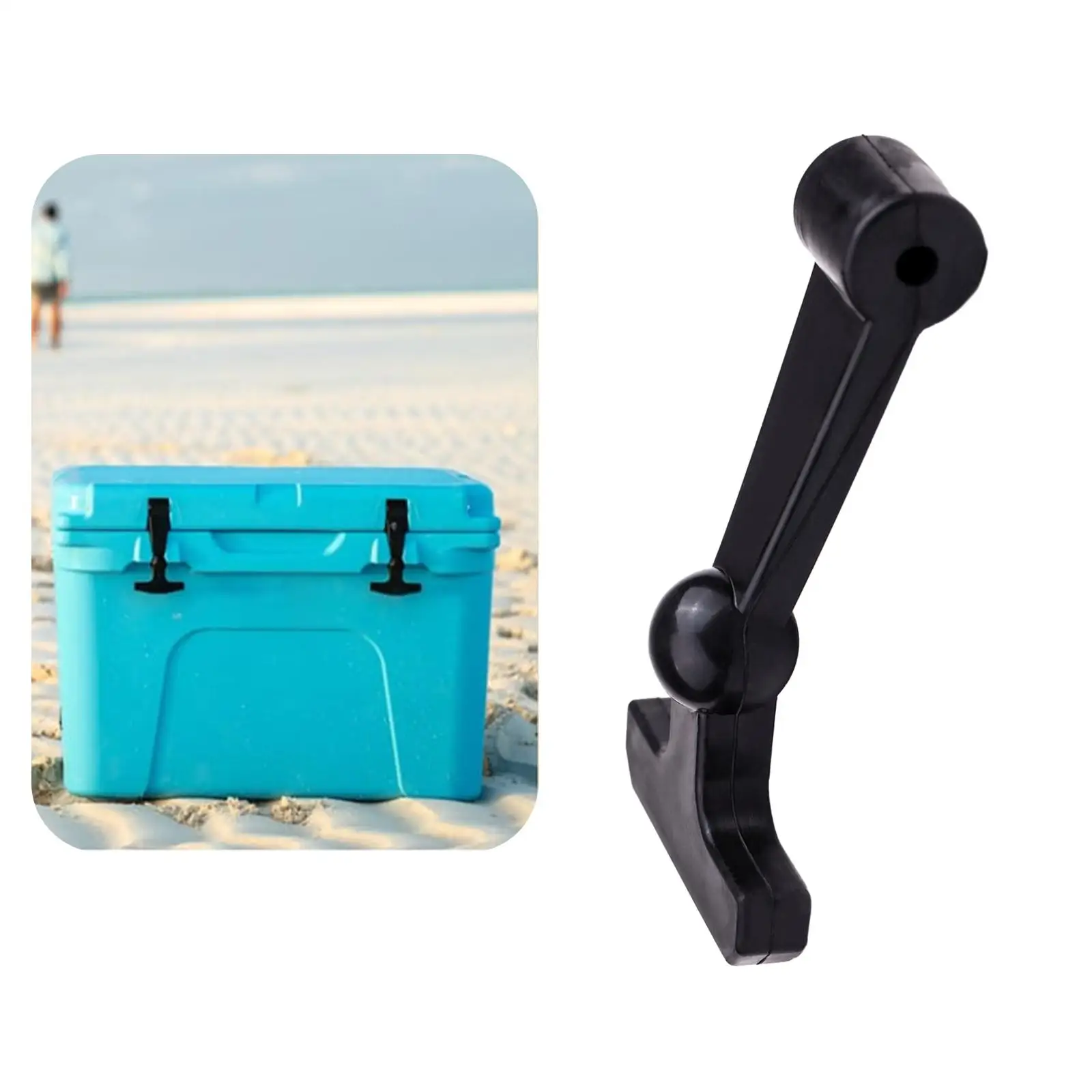 Cooler Lid Latch, T Latch Handle Camping Cooler Accessories Hard Latch Catch Ball T Handle for Kitchen Can