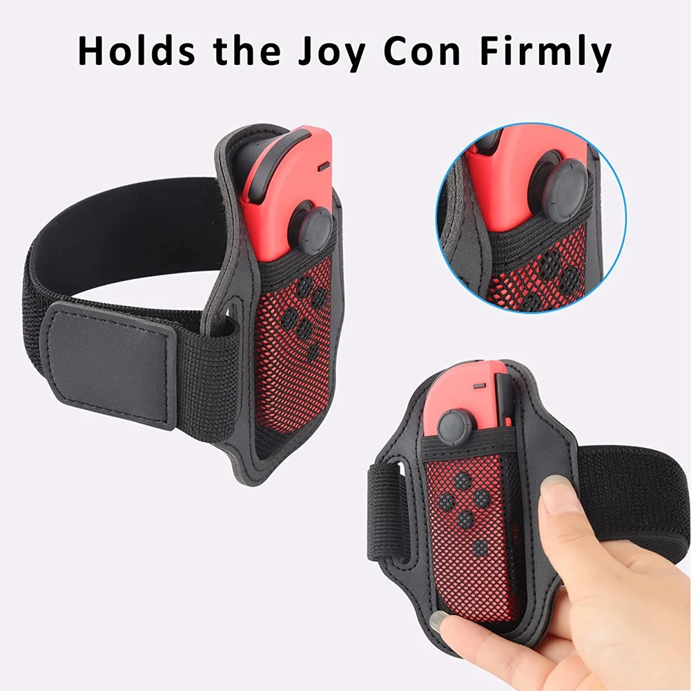 Leg Straps for Nintendo Switch Sports Games,2 Pack Leg Bands for Switch/Switch OLED Joy Con Controllers Sports Accessory images - 6