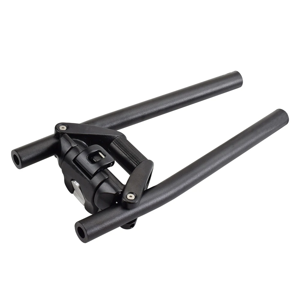Bicycle HandleBar 25.4 31.8*620mm Aluminium Alloy MTB Bike Bar Quick Foldable Kick Stunt Scooter Bicycle Folding Handle bar