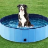 Dog Swimming Pool or Pool Cover Portable Plastic Pool Grooming Tub Bathing Scratch Resistance Pet Pools Bathtub for Large Dogs 1