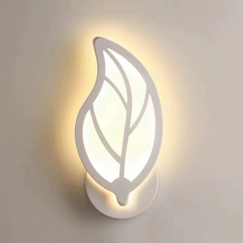 모던 LED 실내 벽 조명, 북유럽 아크릴 램프, 스콘스 조명 고정장치, 침대 옆 침실 복도 샹들리에 홈 데코