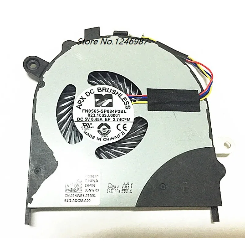 

New CPU Cooling Fan For Dell Inspiron 7347 7348 13-7000 7353 7558 7359 7568 P57G Laptop Cooler Fan