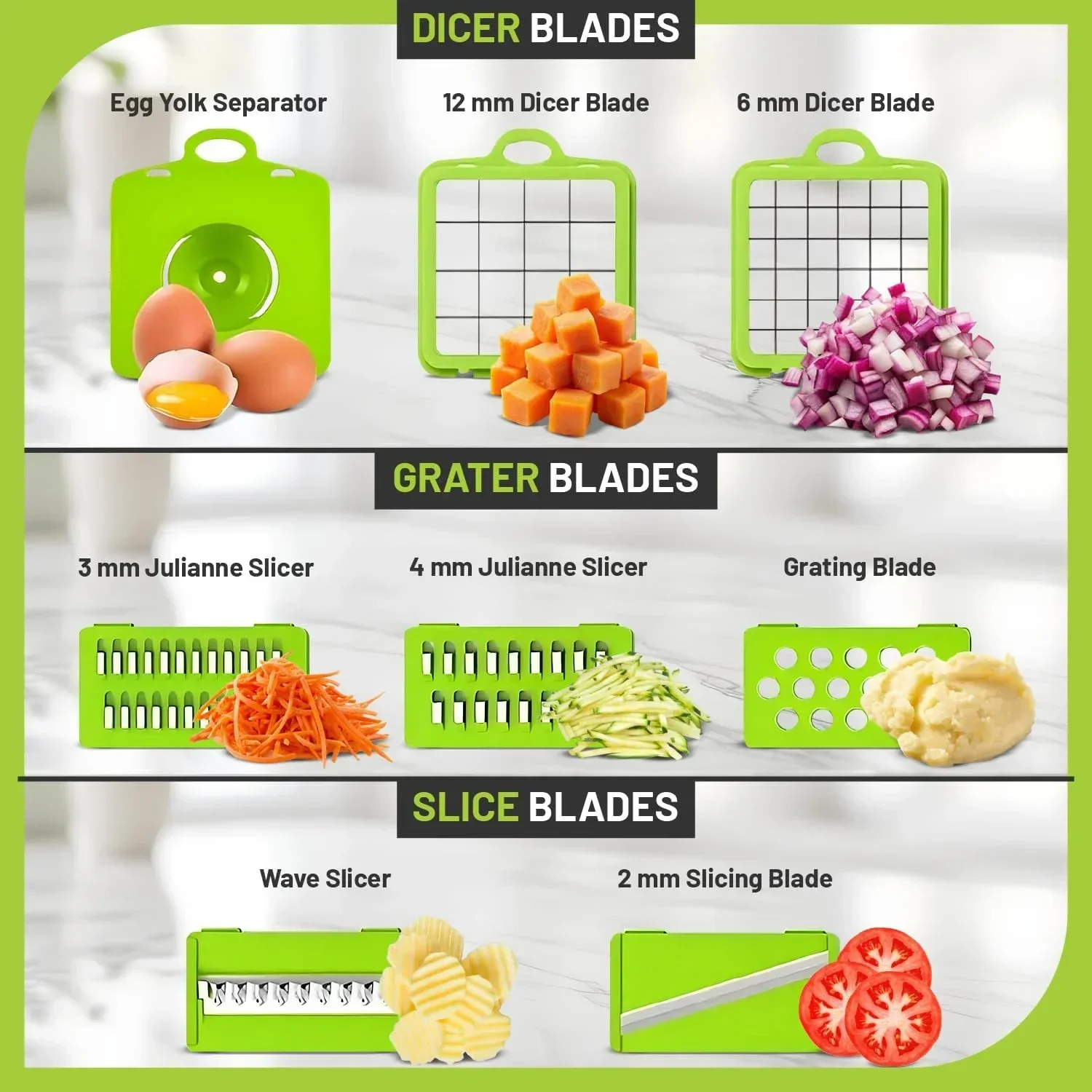 12/22 in 1 Multifunctional Vegetable Cutter Manual Food Chopper Potato Shredder Vegetable Slicer with Container Kitchen Gadget vegetable slicer vegetable cutter food slicer potato slicer potato cutter food shredder