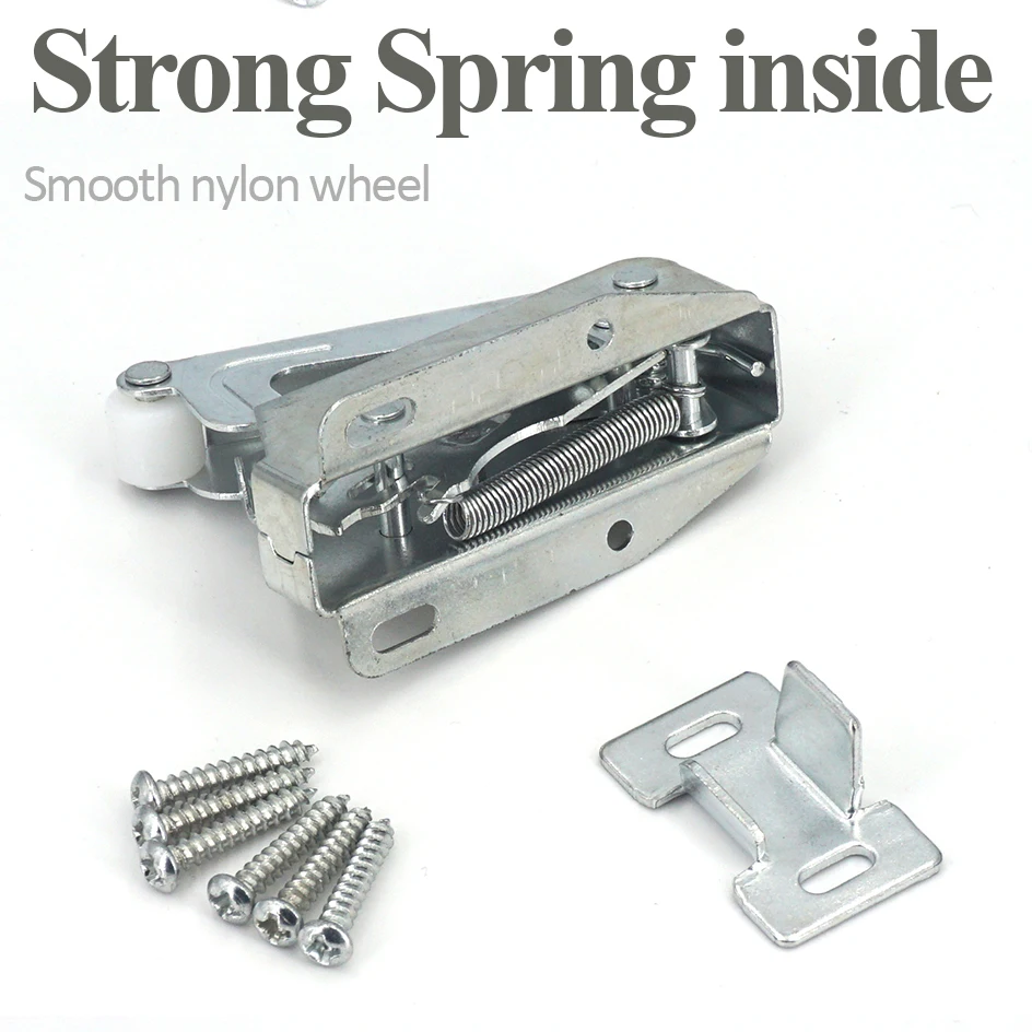 Description Picture 3 of item10/5/2 Sets Touch Latch Push To Open Auto Spring Door Catch For Furniture Cupboard Cabinet
