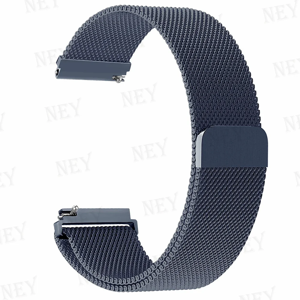 Elegant Milanese Loop - Metal Magnetic Bracelet Strap (22/20mm)