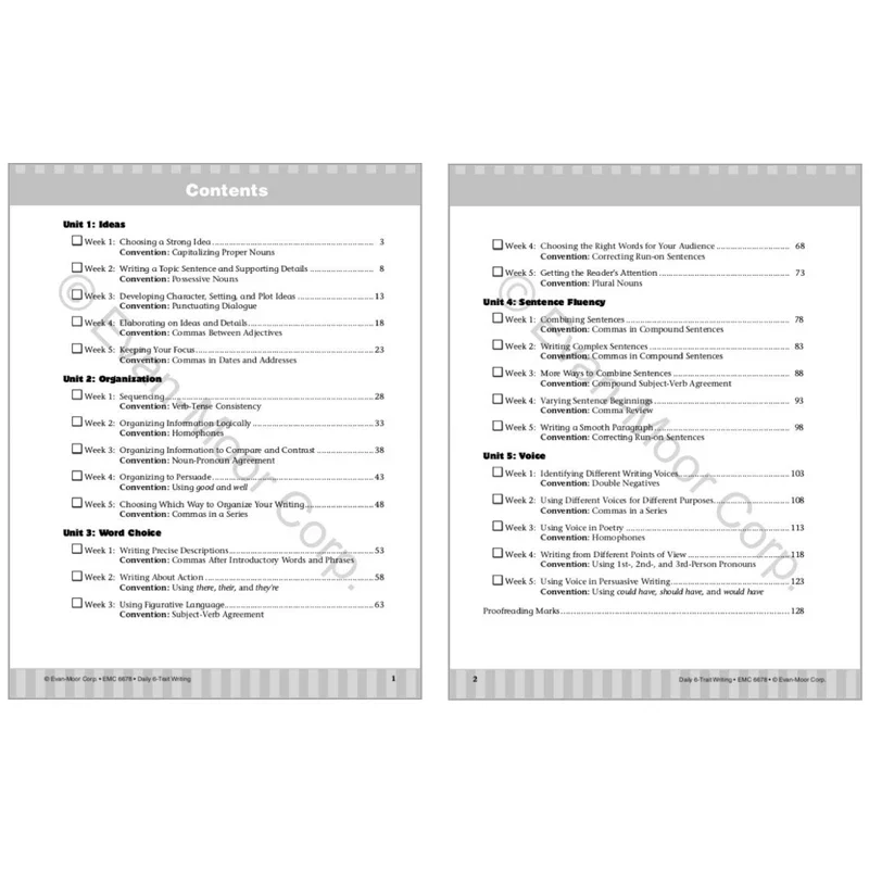 Grade 8 Daily Writing Workbook 3