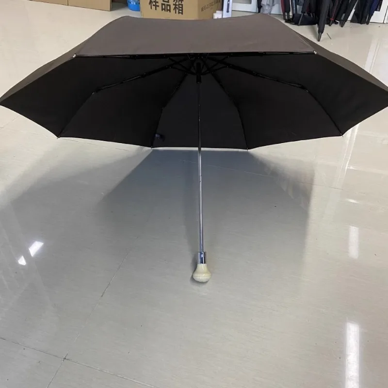 For Mercedes-Benz Retro Shift Handle Design Folding Sun Protection Short Handle Car Business Advertising Gift Umbrella