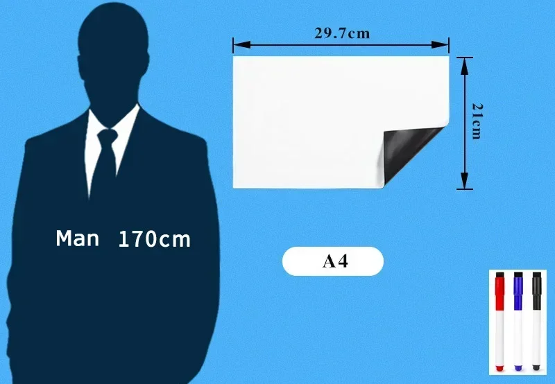 A4 (29.7x21cm) 3Pens