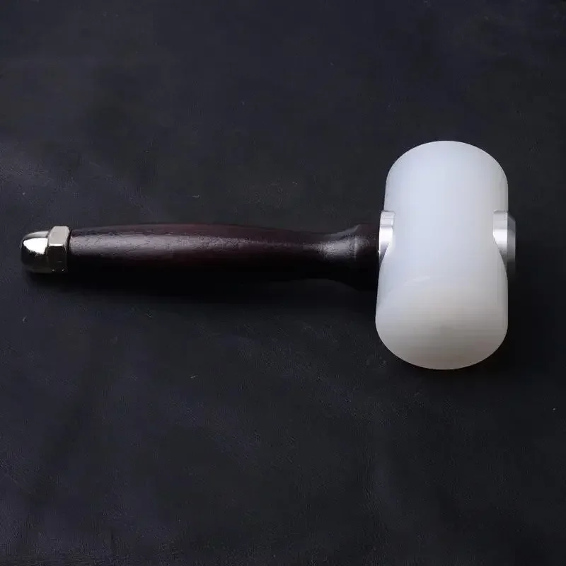 1 PCS DIY Leather Craft Tool Hammer T Shaped Straight Handmade Carving Cutting Punching Printing Engraving Drilling Nylon Beat 5