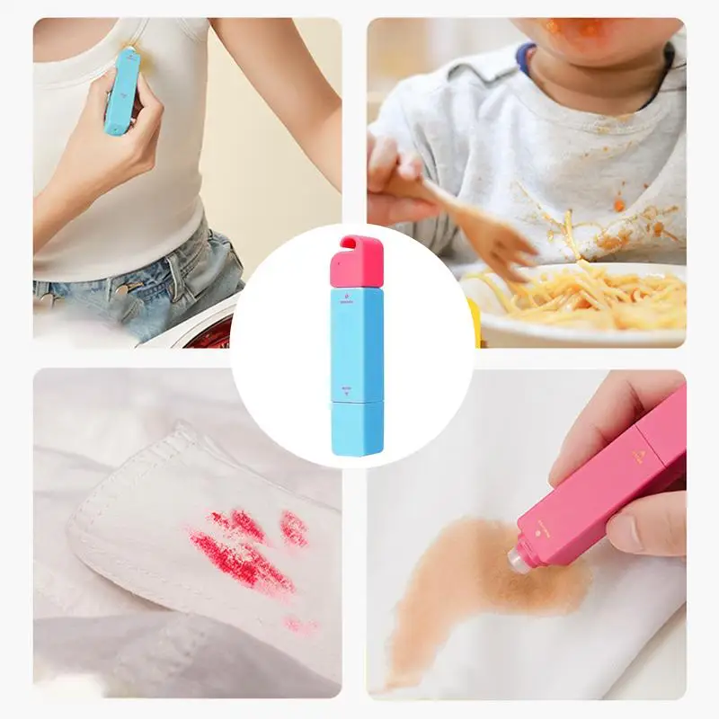 12ML The Go Stain Remover Pen for Clothes and Fabric Portable Instant Stain Remover, Water-free Degreasing Pen For Emergency Use
