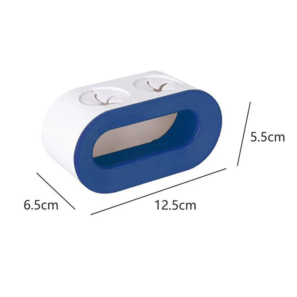 Toothbrush Stand Rack Organizer Toothbrush Stand Electric Wall-Mounted Holder Space Saving Bathroom Accessories