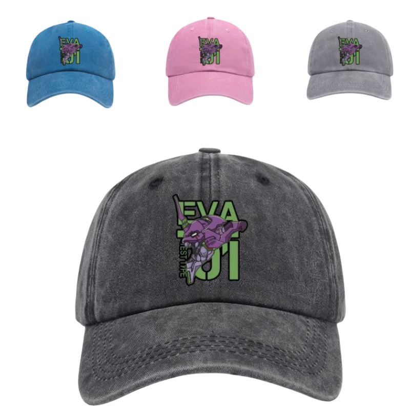 

Neon Genesis Evangelion cute cartoon first machine animation peripheral men and women new duck tongue baseball hat festival gift