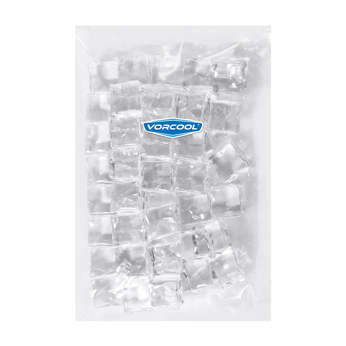 50Pcs 20mm Cube Square Shape Glass Luster Ice Cubes Fake Artificial Acrylic for Whiskey