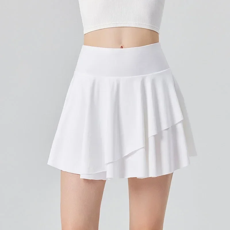 Refreshing Tennis Skirt Women Sun Protection High-waisted Sun Block Pleated Golf Bottom female mini skirts,sports skirts,women maxi skirts