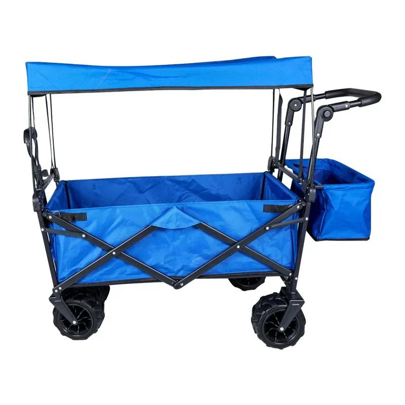 

Outdoor camper van pull goods stall economic tool car folding trolley