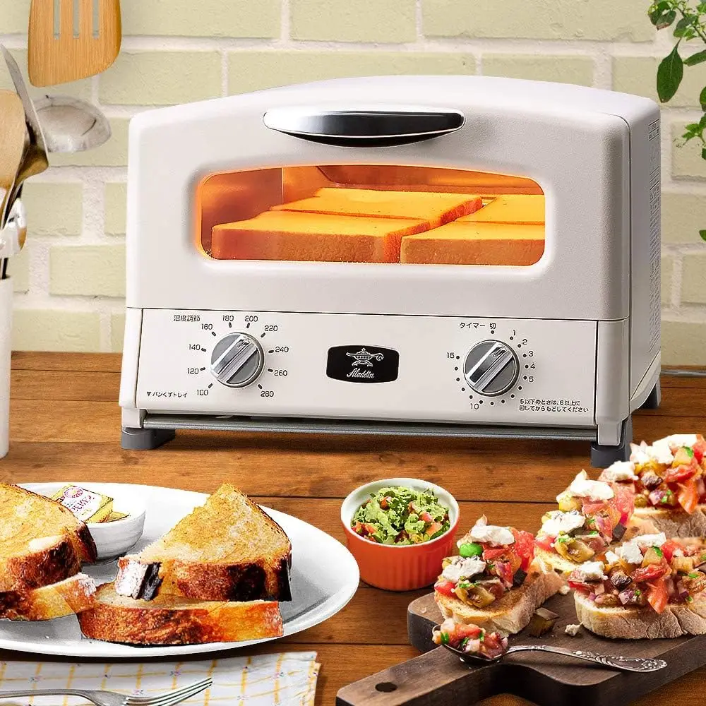 Graphite Grill & Toaster (White)【Japan Domestic Genuine Products】【Ships from Japan】 2