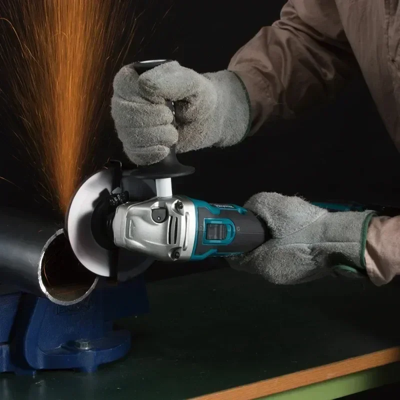 Makita dga504z dga504 125mm angle grinder with brushless motor and improved dust and moisture protection-no-original packag 4