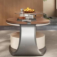 Designers Tables basses italiennes moderne Simple Salon hôtel Tables basses canapé côté Salon meubles de maison Stolik Kawowy FYCT 3