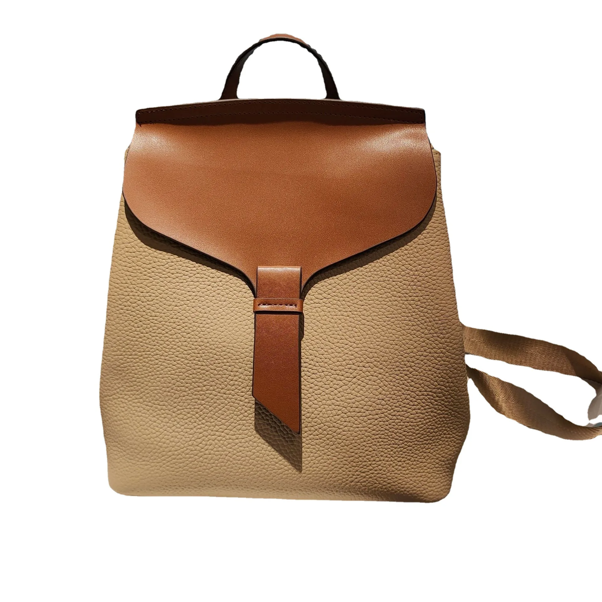 YFZ  Genuine Leather Backpack Purse Fashion Casual Handbag for Women Travel Large College Shoulder Bag