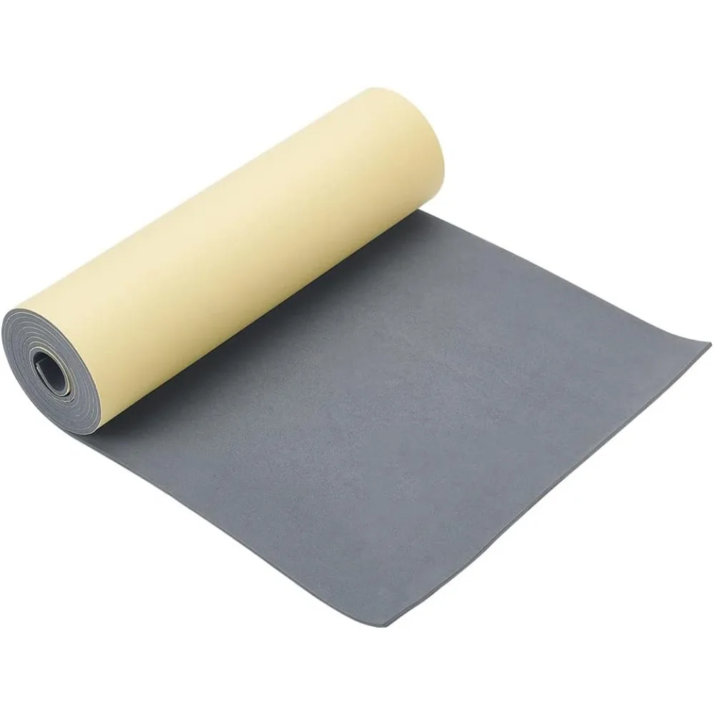 BENECREAT Rotolo Di Schiuma Eva Autoadesiva Nera Da 3 X 20 Cm - 2