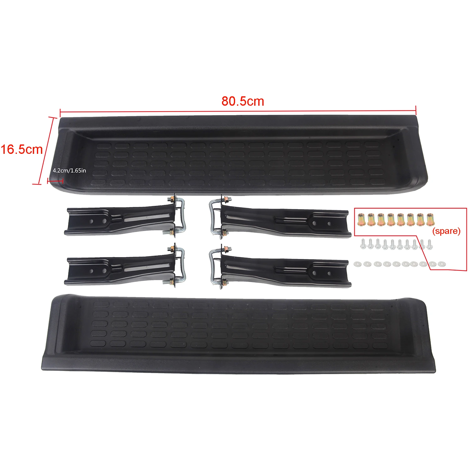 Car Running Board For Jeep Wrangler TJ 2 Door 2001-2006 Nerf Bar Side Step Rocker Panel