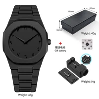 Modern Minimalist Sketching Creative Sports and Leisure Watch Creative Design Waterproof Watch