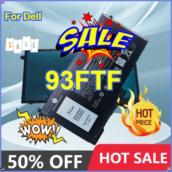 Batteria del computer portatile 93FTF 11.4V 51Wh per DELL Latitude 5280 5480 5580 E5280 E5580 E5590 E5480 E5290 E5490 Serie 83XPC 4YFVG 3DDDG