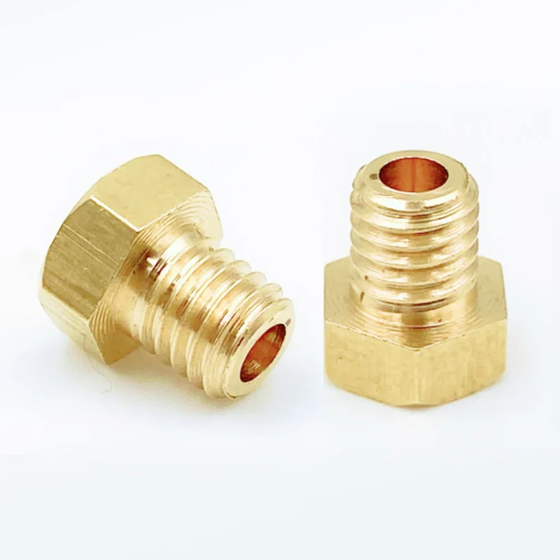 パーツ Ya Tks Carburetor Main Jet 5mmx0.8 Thread Hexagon Brass Injector