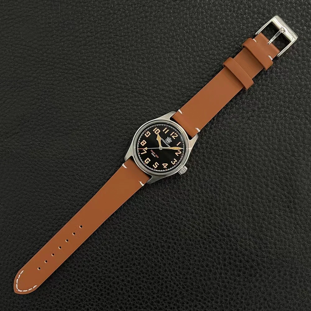 2022 New Steeldive 39mm Pilot Watch Men Classic Retro Sports Quartz Watch Top Brand Sapphire Waterproof Clock C3 Reloj Hombre