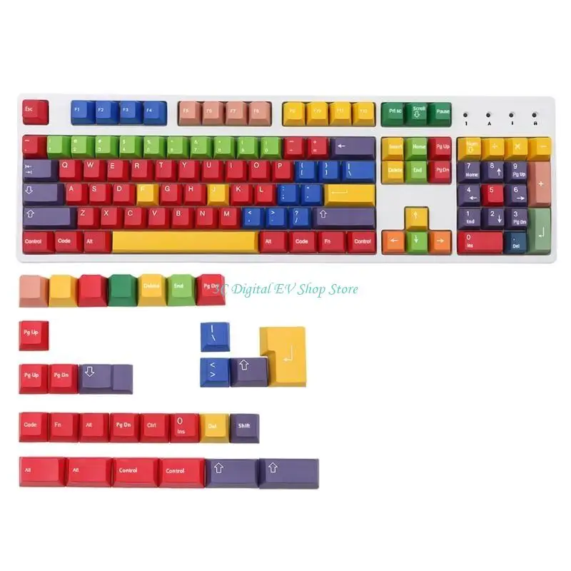 E74D 131 für Dye Sub Keycaps Handarbeit Basis Cherry Profile PBT Mechanical Keyca – Detail 9