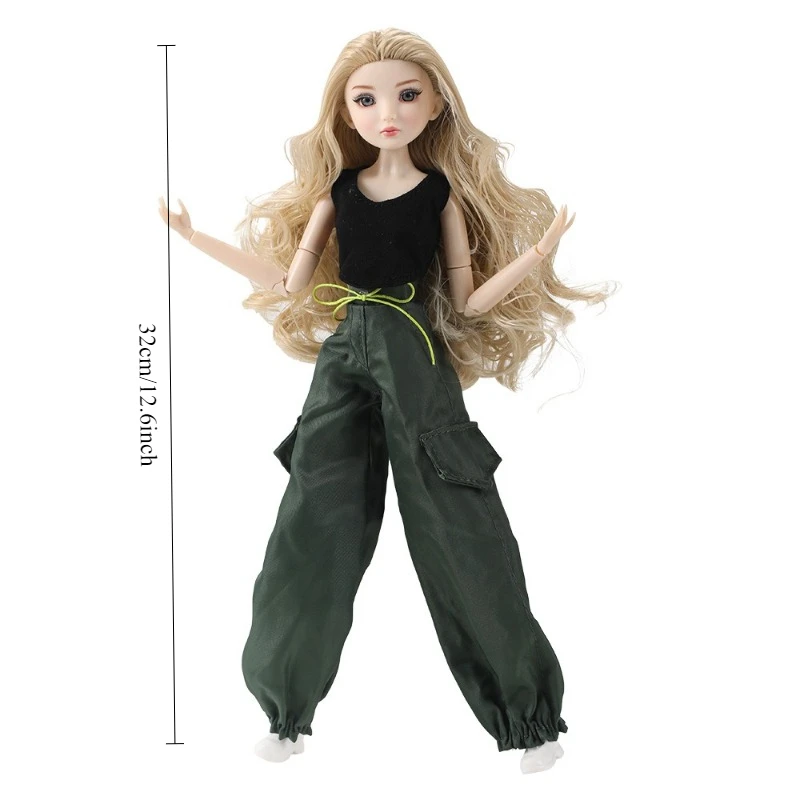 1/6 달콤한 소녀 인형 풀 세트 32cm 인형 의류 액세서리 포함 드레스업 장난감